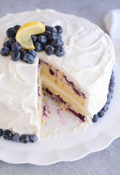 Lemon Blueberry Cake