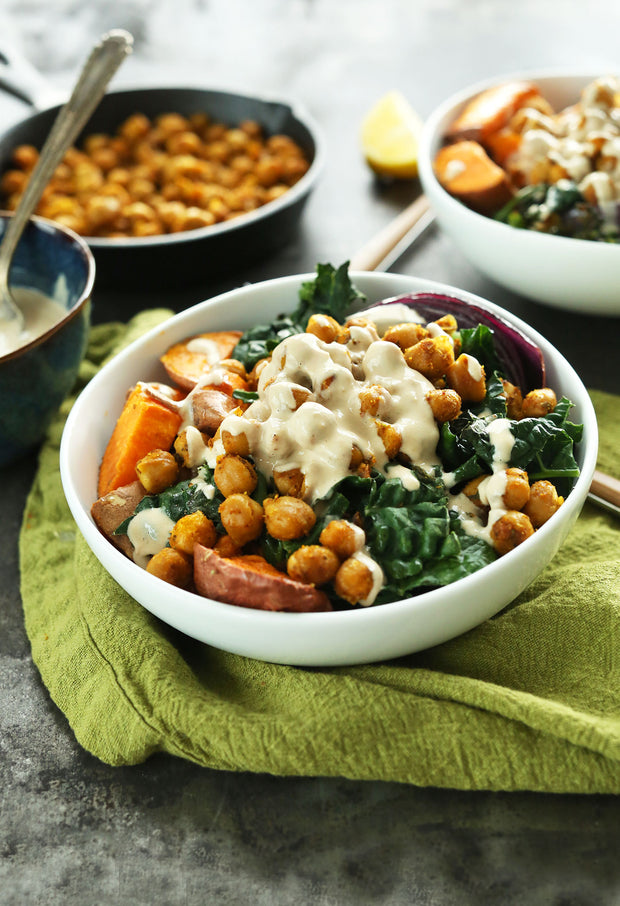 Sweet Potato Chickpea Bowl