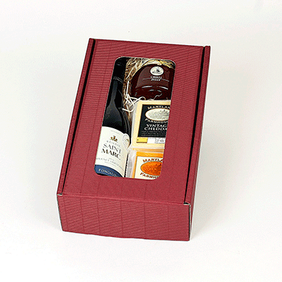 Wine & Cheese Box