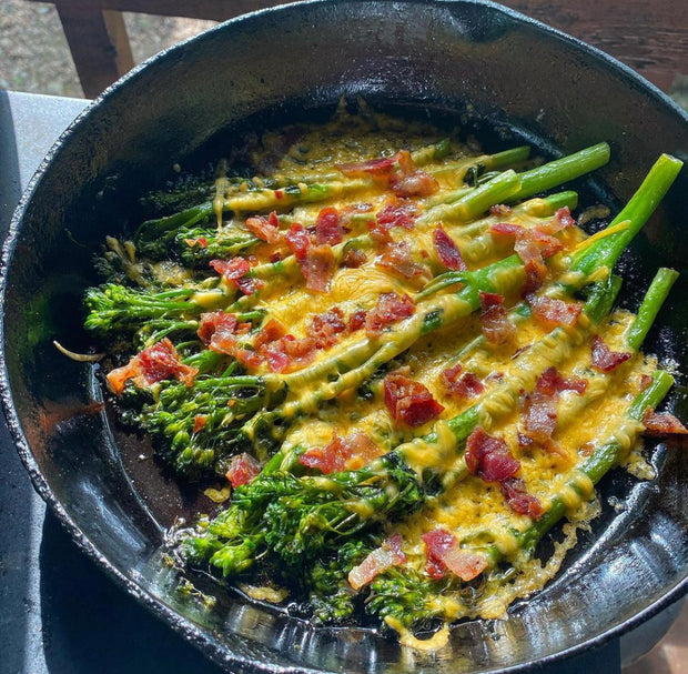Cheddar Broccoli w/ Bacon