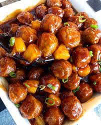 BBQ Meatballs Meal