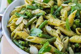 Pesto Pasta with Green Beans