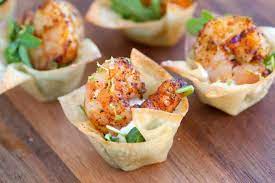 Chilli Lime Shrimp Cups