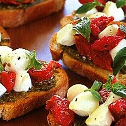 Tomato Basil Bruschetta
