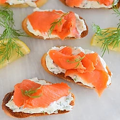 Smoked Salmon Crostini