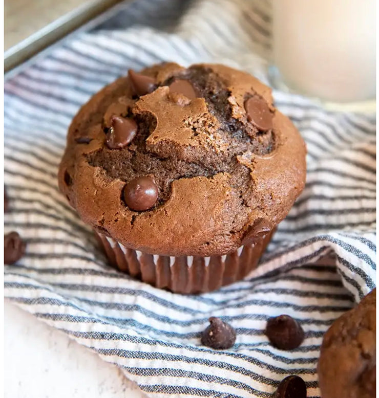 Double Chocolate Chip Muffins